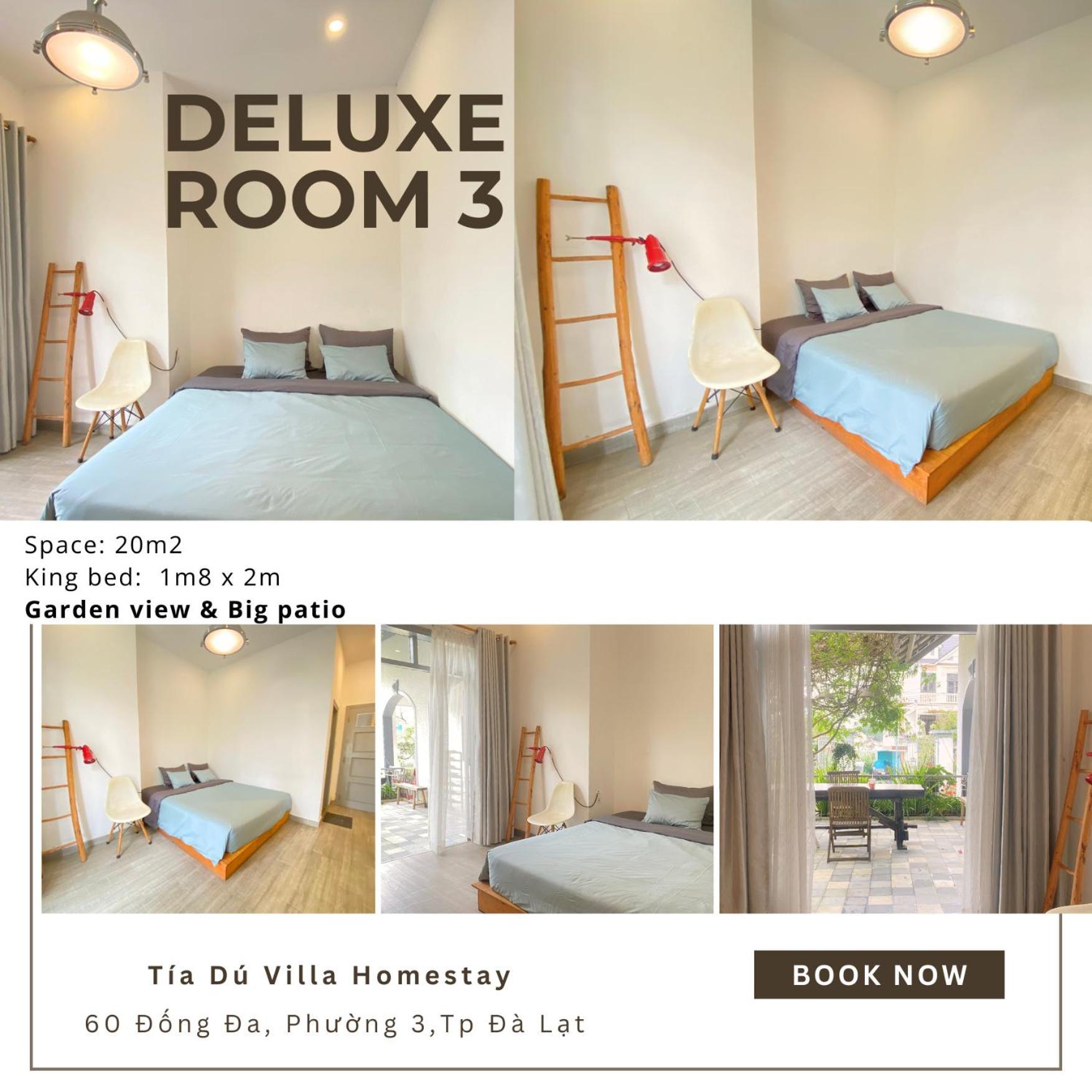 Tia Du Villa Homestay Dalat Exterior foto